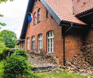 Dom w poniemieckiej szkole na Mazurach