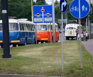 Zlot zabytkowych autobusów 2021 w Bydgoszczy