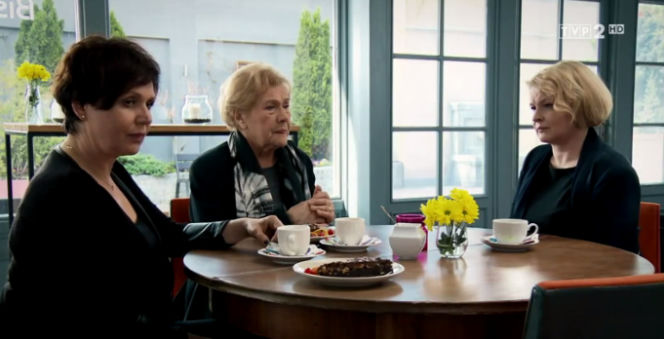 M jak miłość odcinek 1314, Marta (Dominika Ostałowska), Maria (Małgorzata Pieńkowska), Barbara (Teresa Lipowska)