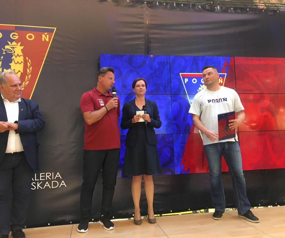 Prezentacja Pogoni Szczecin w Galerii Kaskada