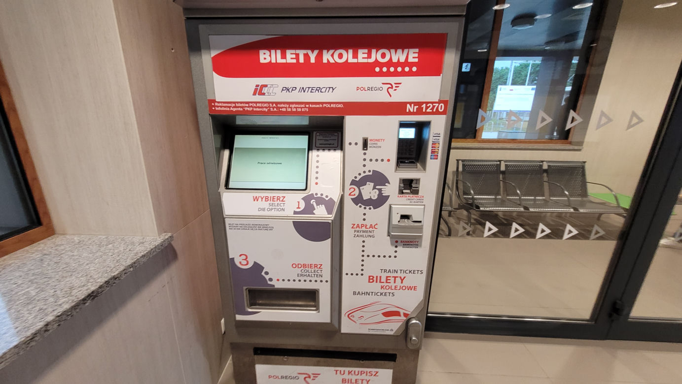 Na stacji PKP Olsztyn Zachodni znów można kupić bilet na pociąg [ZDJĘCIA]