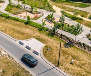 Park nad Południową Obwodnicą Warszawy w Warszawie