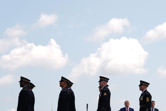 Donald Trump żegnał poległych żołnierzy. Padły poruszające słowa do ich rodzin