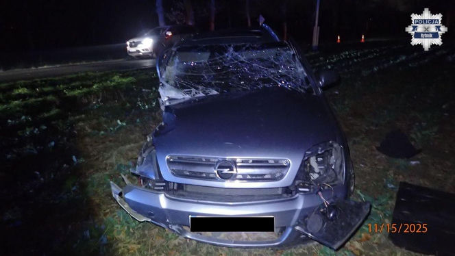 Pijany kierowca z zakazem prowadzenia pojazdów spowodował wypadek. 23-latka trafiła do szpitala