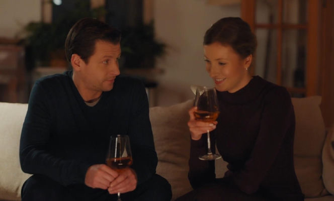 M jak miłość odc. 1927. Natalka (Dominika Suchecka), Adam Karski (Patryk Szwichtenberg)