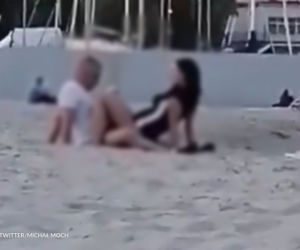 Gorące nagranie z plaży w Gdyni