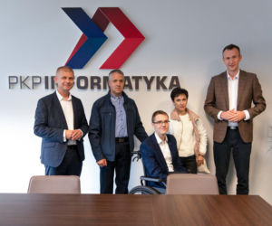 17-letni Dominik w siedzibie PKP na zaproszenie przewoźnika