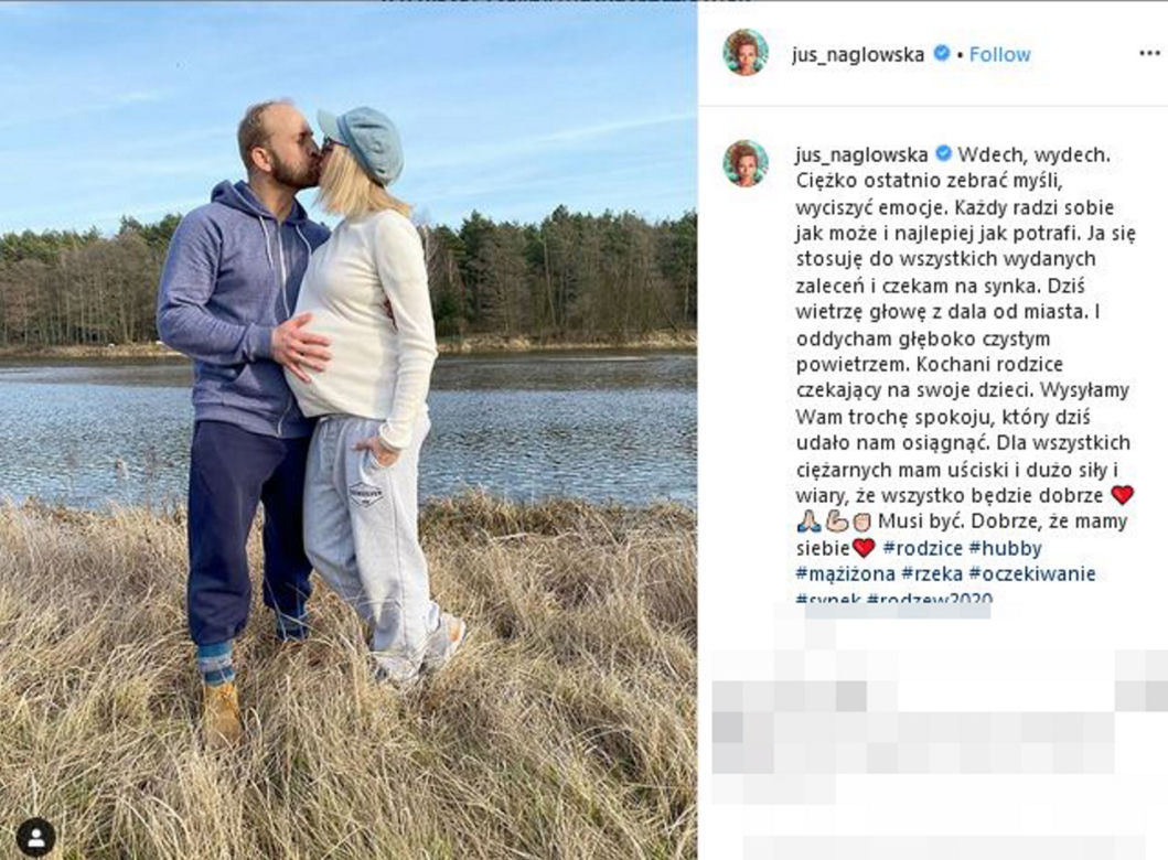 Borys Szyc martwi się o poród 