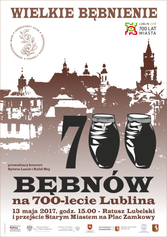 700 bębnów na 700-lecie Lublina