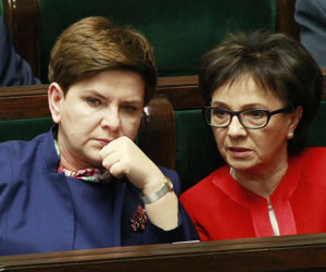 Beata Szydło i Elżbieta Witek