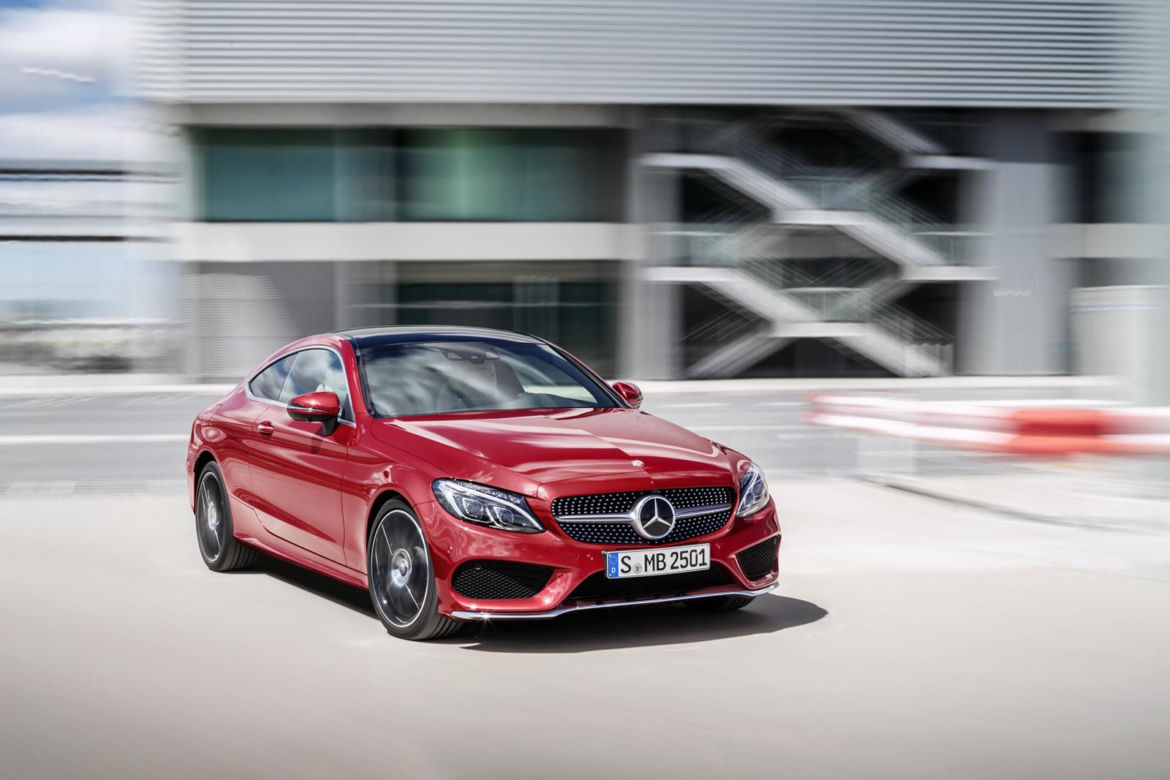 2015 Mercedes klasy C Coupe