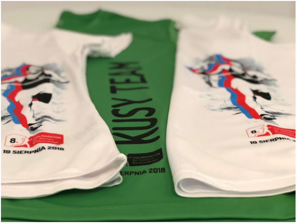 Śladami mistrza! 8. półmaraton im. Janusza Kusocńskiego - koszulki