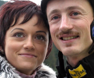 Adam Małysz i Izabela Małysz