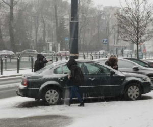Atak zimy w Warszawie