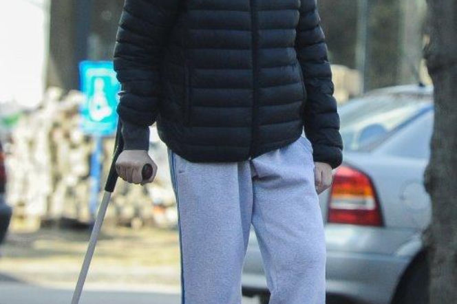 Figurski uczy się chodzić