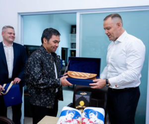Karol Nawrocki i Manny Pacquiao