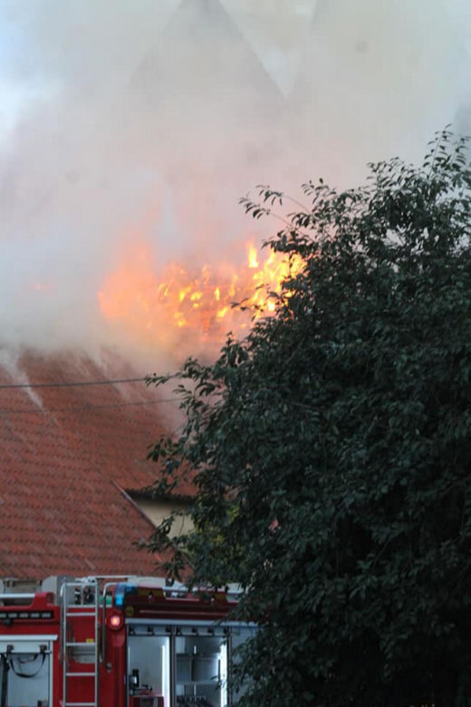 Tragiczny pożar plebanii w Nowym Stawie