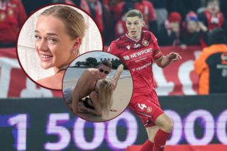 Urocza Maria Stenzel wspiera kapitana Widzewa. Miłość obudziła asa Łodzian