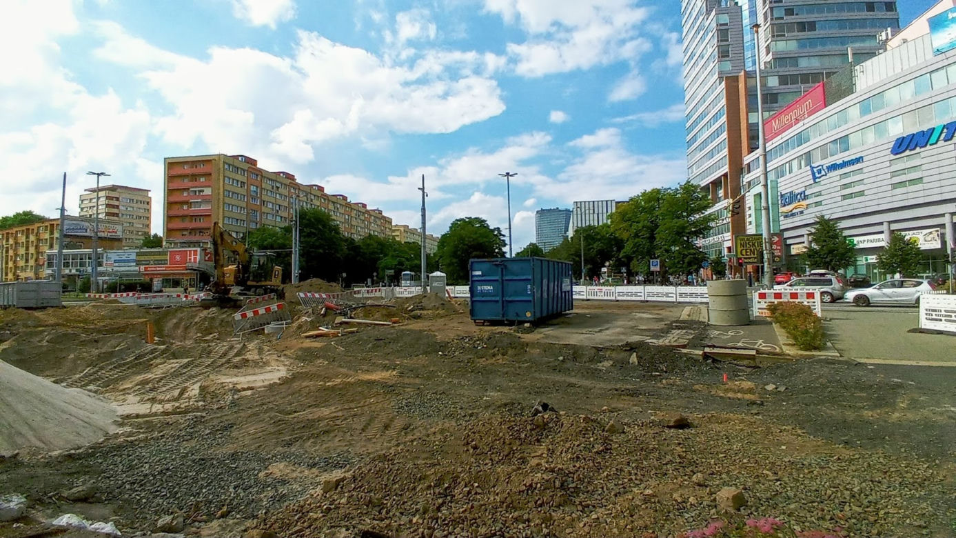 "Torowa rewolucja" w Szczecinie - czerwiec 2021