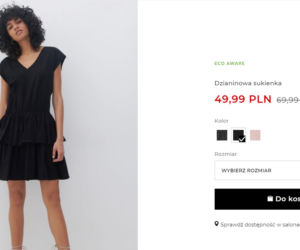 letnie sukienki z wyprzedaży Reserved