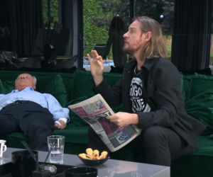 Na Wspólnej, odc. 3350: Hebel (Taduesz Huk), Sebastian Cheblewski (Bartosz Głogowski) 