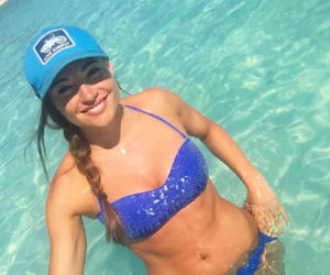 Biatlon, Dorothea Wierer, strój kąpielowy, bikini, Włoszka