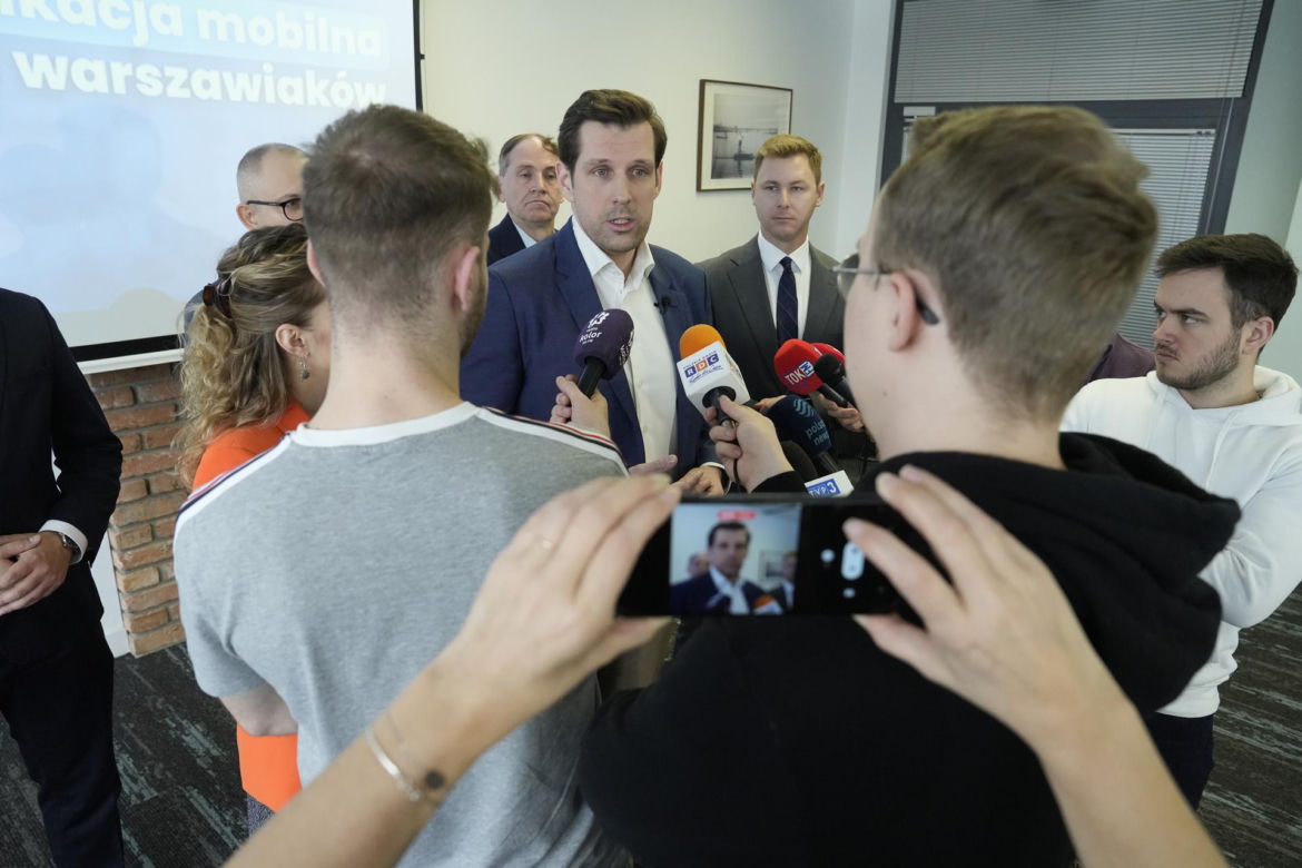  Tobiasz Bocheński składa pierwszą obietnicę warszawiakom 
