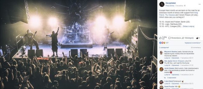 Decapitated oskarżeni o gwałt zbiorowy * eskarock.pl