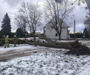 Wichura zniszczyła zabytkową kapliczkę przy sanktuarium