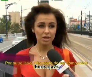 Natalia Siwiec w brazylijskiej TV