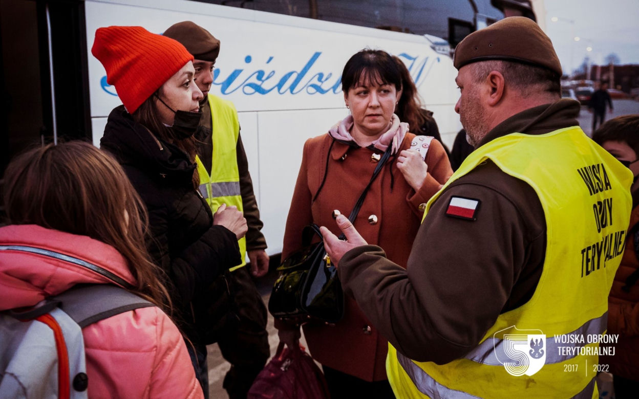 Terytorialsi wspierają punkt recepcyjny w Rzepinie