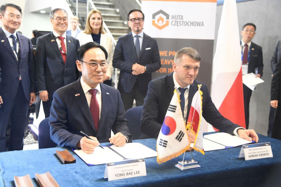 Współpraca Hyundai Rotem i Huty Częstochowa. Polska stal pancerna sercem czołgów K2PL