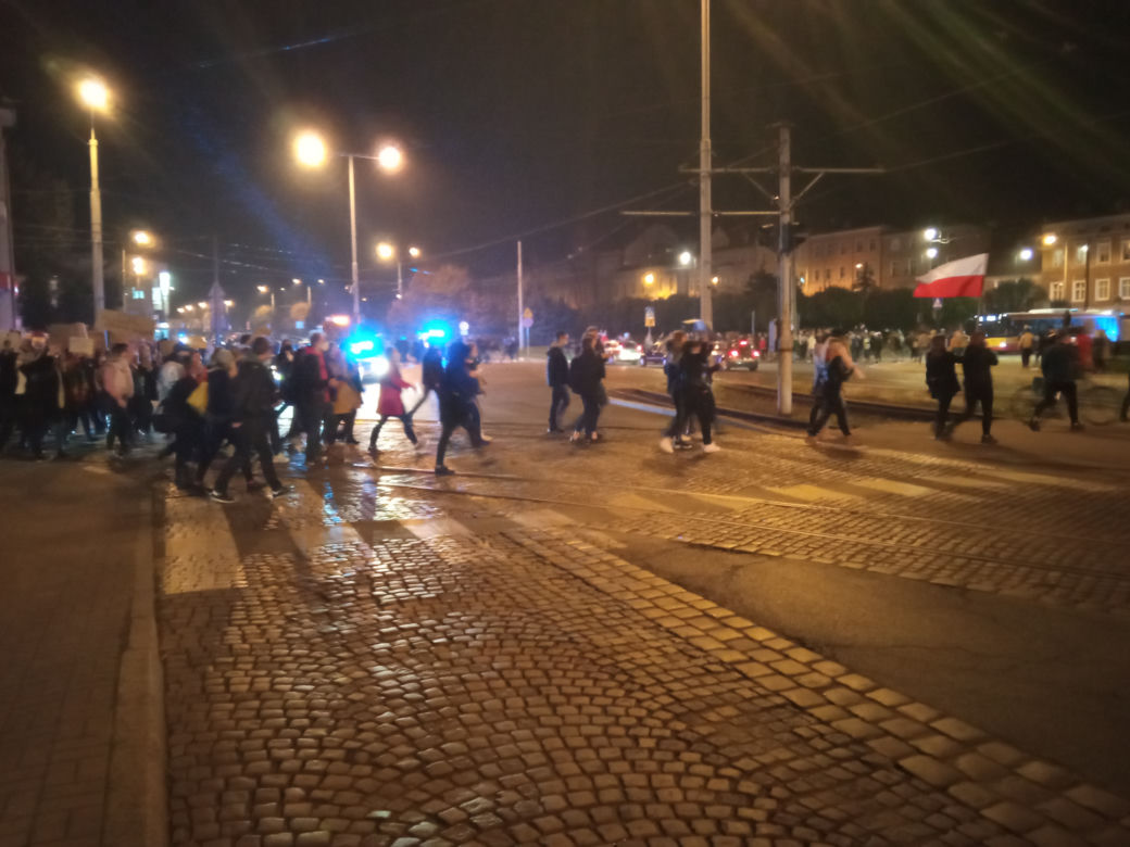 Kolejne protesty kobiet w Grudziądzu