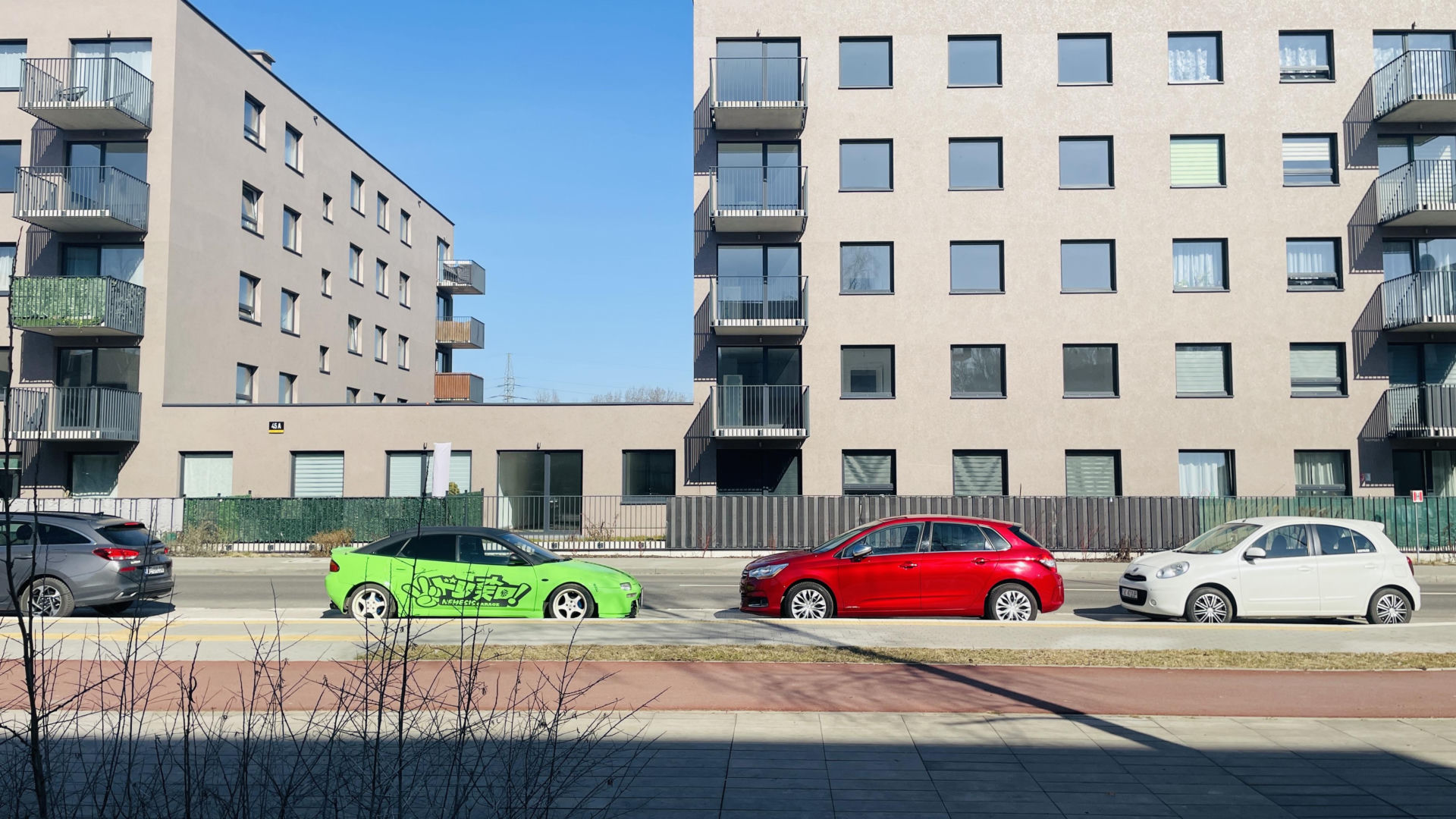 Katowice, osiedle mieszkań na wynajem przy Korczaka