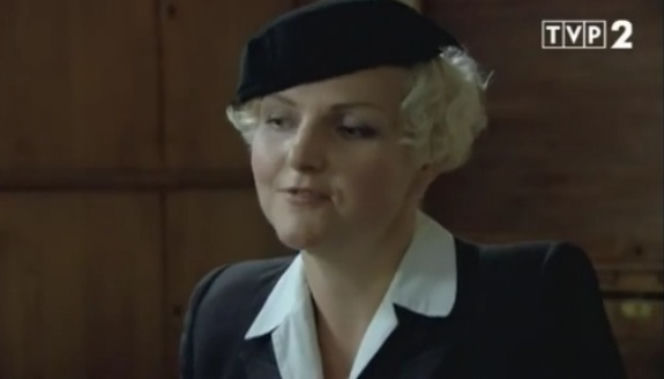 CZAS HONORU 5, odc. 63. Danuta (Ewa Konstancja Bułhak), sekretarka Kazimierza w urzędzie miejskim
