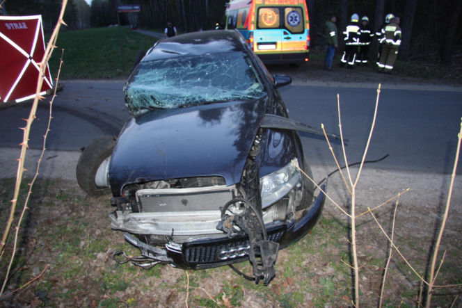 Krystian zginął w roztrzaskanym Audi. Za kółkiem siedział 22-letni Roman. Był kompletnie pijany