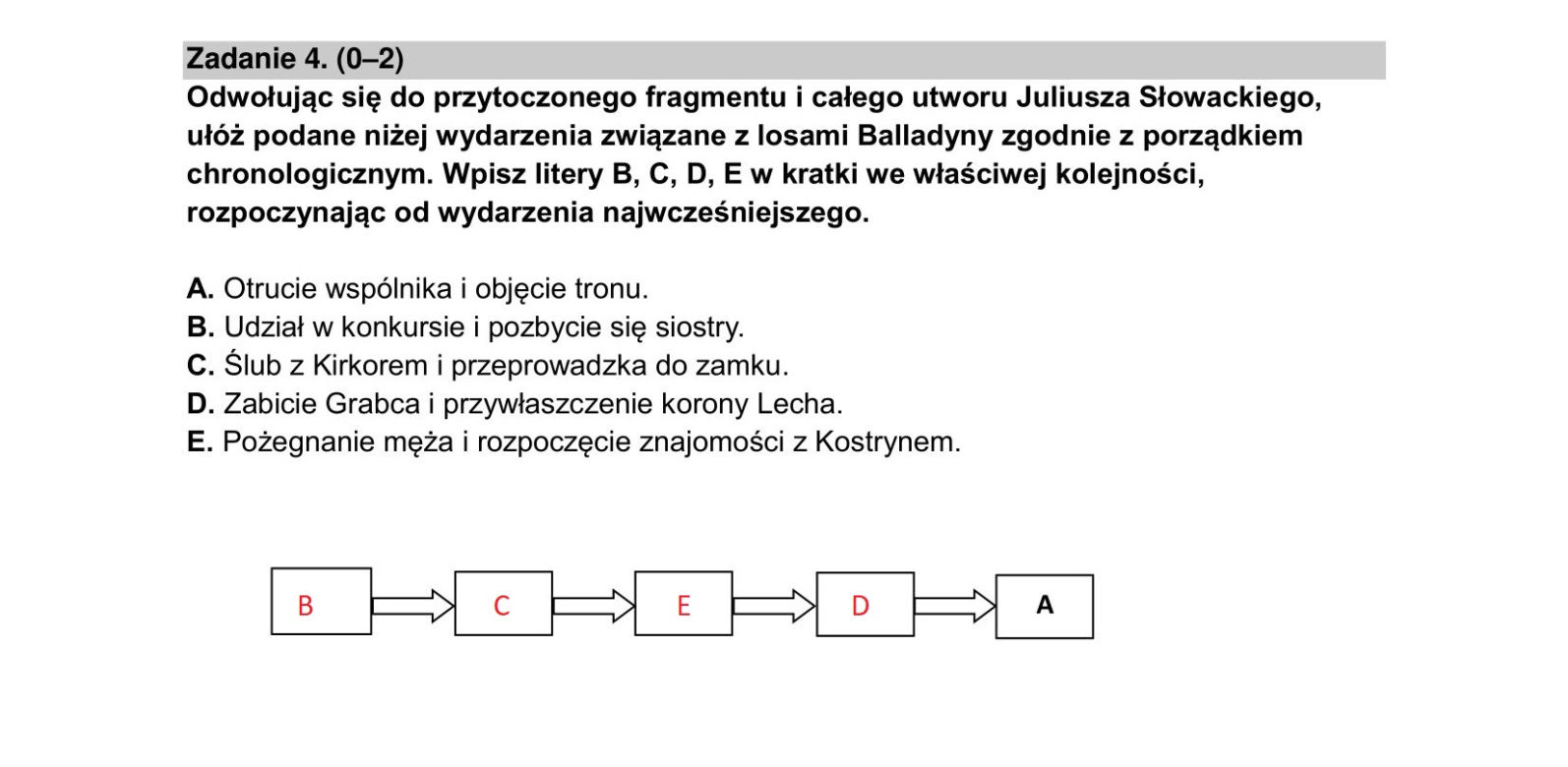 Uwaga! Są to sugerowane odpowiedzi naszego eksperta, które mogą być błędne!