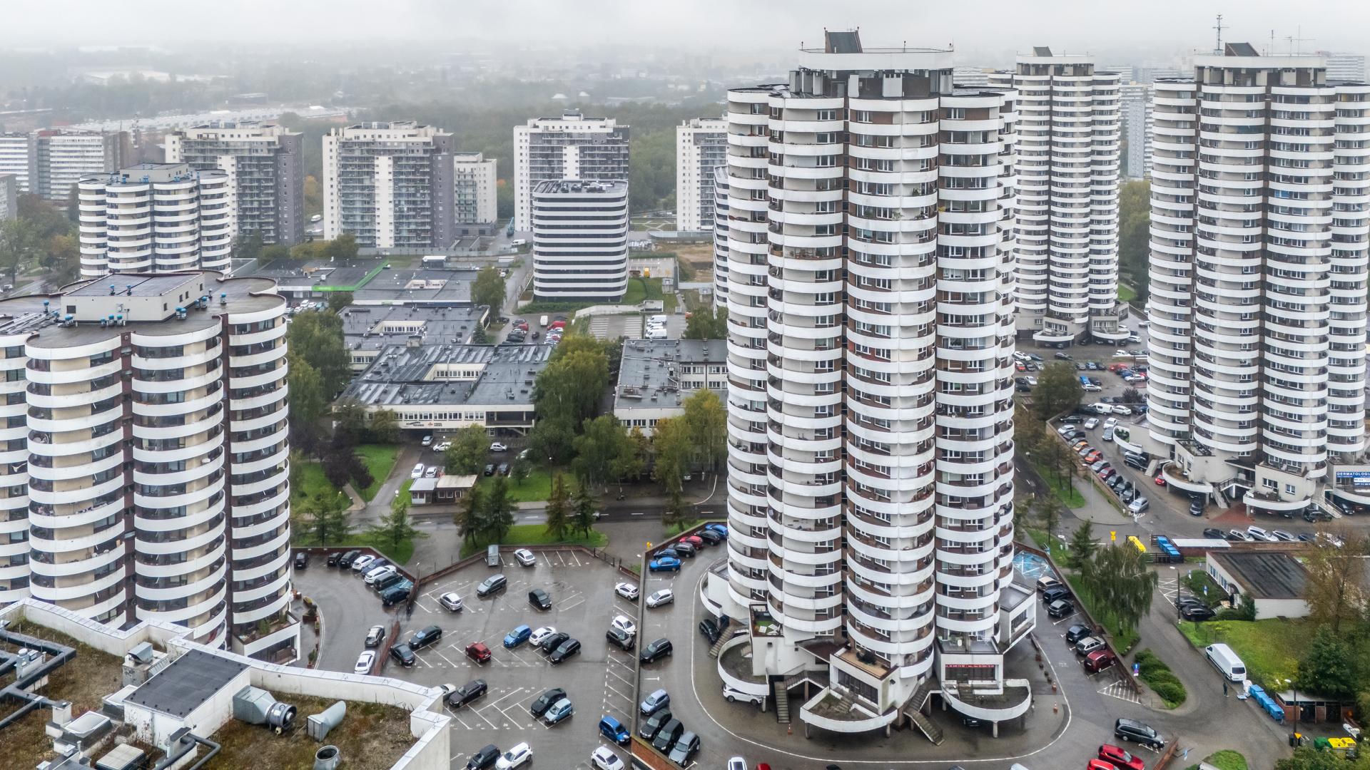 Osiedle Tysiąclecia, Katowice - bloki "Kukurydze"
