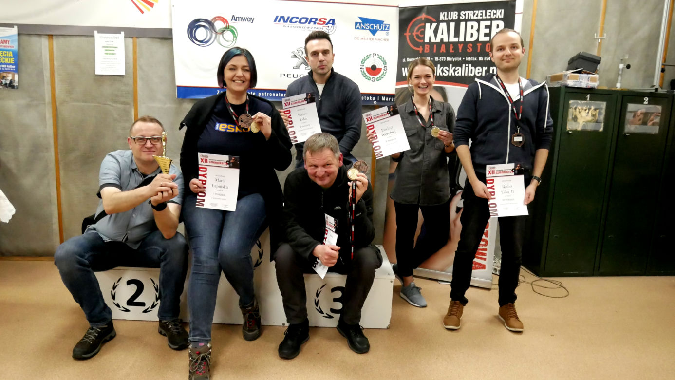 12. Mistrzostwa Dziennikarzy w Białymstoku. Radio ESKA Białystok zajęła III i V miejsce [ZDJĘCIA]