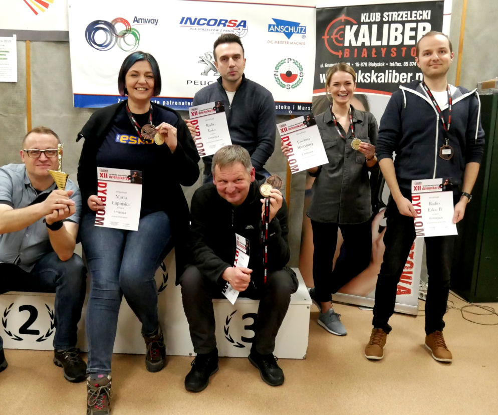 12. Mistrzostwa Dziennikarzy w Białymstoku. Radio ESKA Białystok zajęła III i V miejsce [ZDJĘCIA]