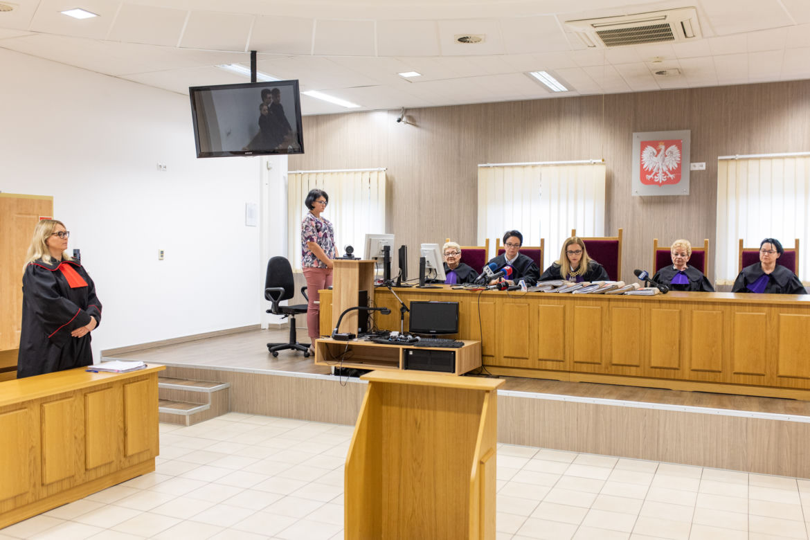 Ogłoszenie wyroku za śmierć policjanta Michała Kędzierskiego