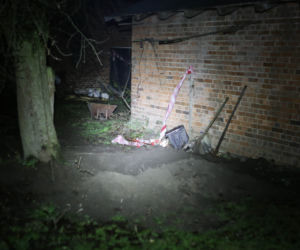 Cicierzyn - matka zakopała dzieci za domem
