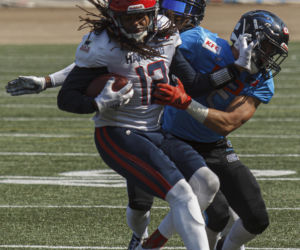 Futbol amerykański. Panthers Wrocław przegrali z Hamburg Sea Devils 23:26