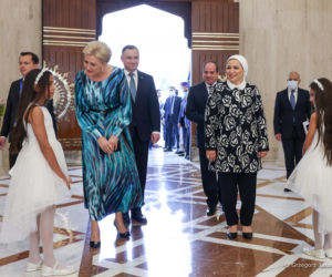 Agata Duda w Egipcie. Pierwsza dama przyćmiła wszystkich swoją stylizacją