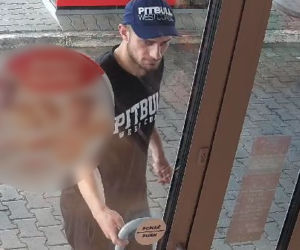 Zatankował na stacji w Łysomicach i odjechał. Szuka go policja