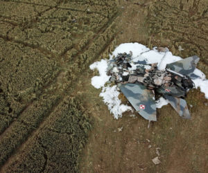 Myśliwiec MIG-29 rozbił się pod Pasłękiem. Nie żyje pilot [WIDEO]