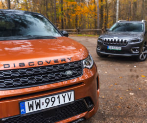 Land Rover Discovery Sport 2.0P 200 KM AT9 AWD R-Dynamic HSE vs. Jeep Cherokee 2.2 MultiJet 195 KM AT9 AWD Limited