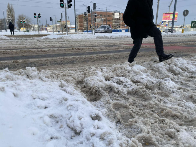 Zima w Olsztynie - 31 grudnia 2025