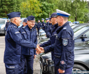 Świętokrzyska policja odebrała nowe radiowozy
