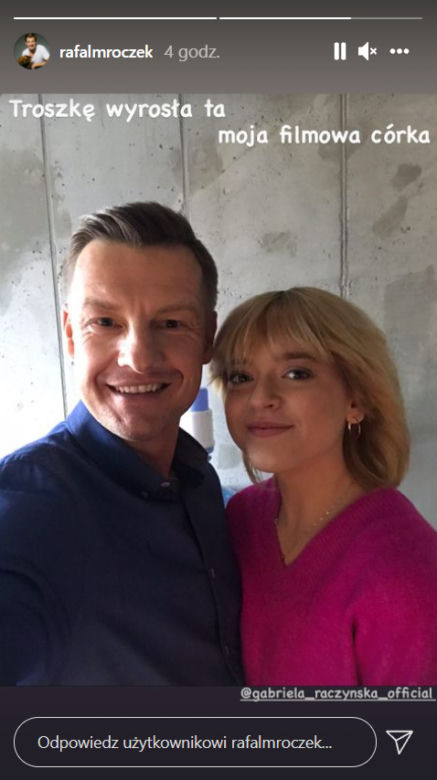 M jak miłość: Basia (Gabriela Raczyńska), Paweł (Rafał Mroczek)
